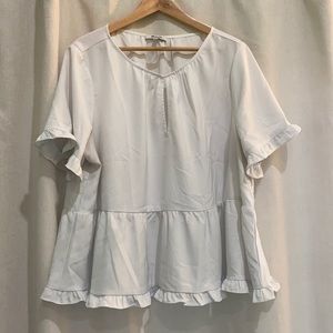 Madewell Peplum Blouse